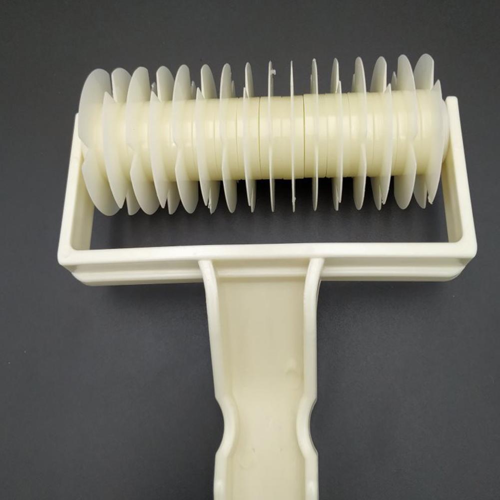 Pull Net Roller Cutter Embossing Tool for Dough Pizza Biscuits Baking