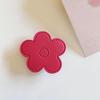 Korean Leather Flower Design Transparent Airbag Phone Stand
