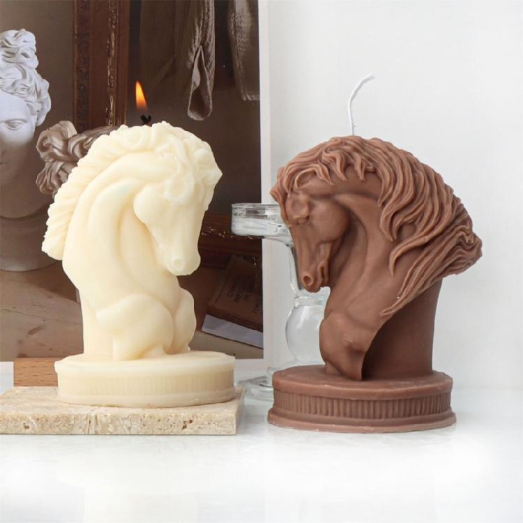 Unique Design Horse Candle Mold - High-Quality Silicone Mould Cake Baking Mold