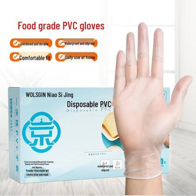 Einweg-PVC-Handschuhe in Lebensmittelqualität