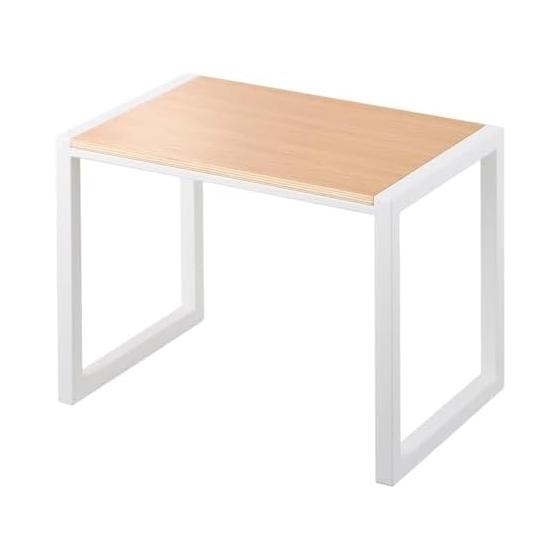 Stepping Tower H30 White Height 30cm Stepladder Chair Side Table Tripod Cute Yamazaki Jitsugyo Stylish 1 Step Stool Plant Stand Steel Wood No