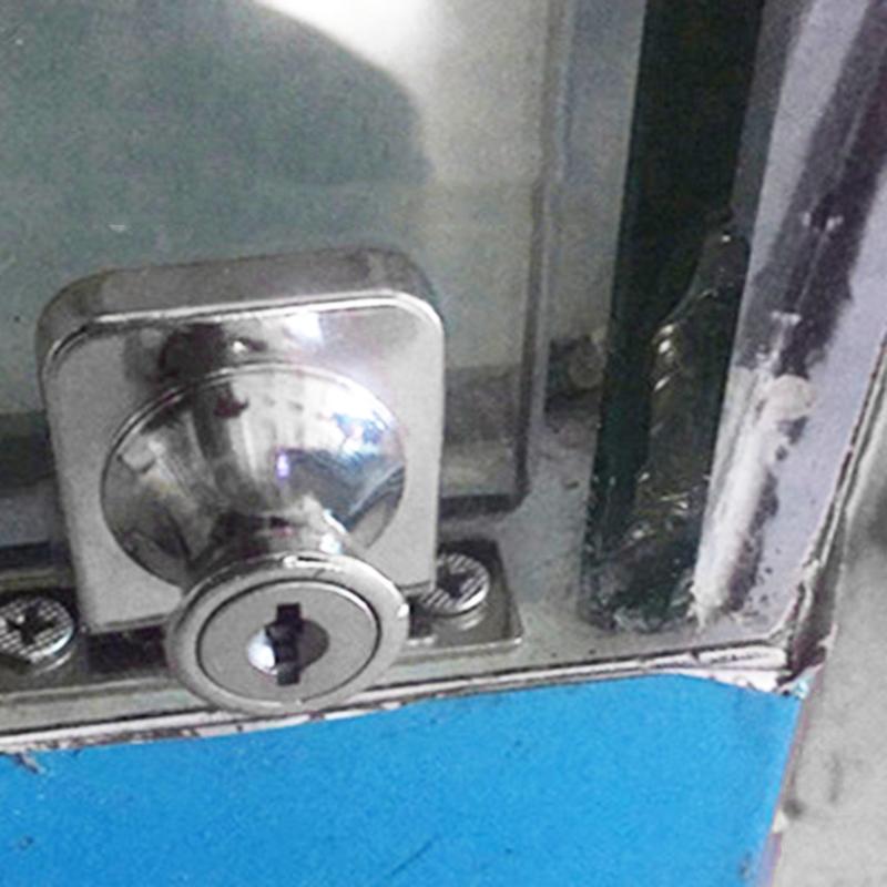 Convenient Useful Cabinet Lock Locker Replacement Rubber Gasket Safety Security Showcases Tool Attachment Keys