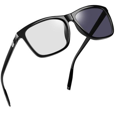 Joopin Photochromic Polarized Sunglasses with Full UV400 Lightweight Wellington Suitable for and Outdoor Activities Men's Protection, 22g, Style,