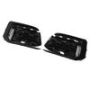 Fog Light Grille Set Left Right Glossy Black Impact Resistant Stylish for A6 C8 PA Sport 2022