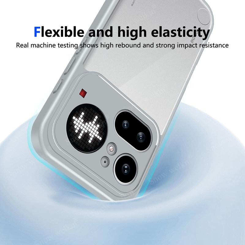 Transparent Silicone Case For Nothing Phone 4A Pro NothingPhone 4A Pro 4APro PC Back TPU Bumper Shockproof Phone Cases Cover