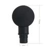 Universal Fascia Gun Massage Head Silicone Massage Gun Head Set Body Relaxation Fascia Massager Gun Replacement Silicone Head