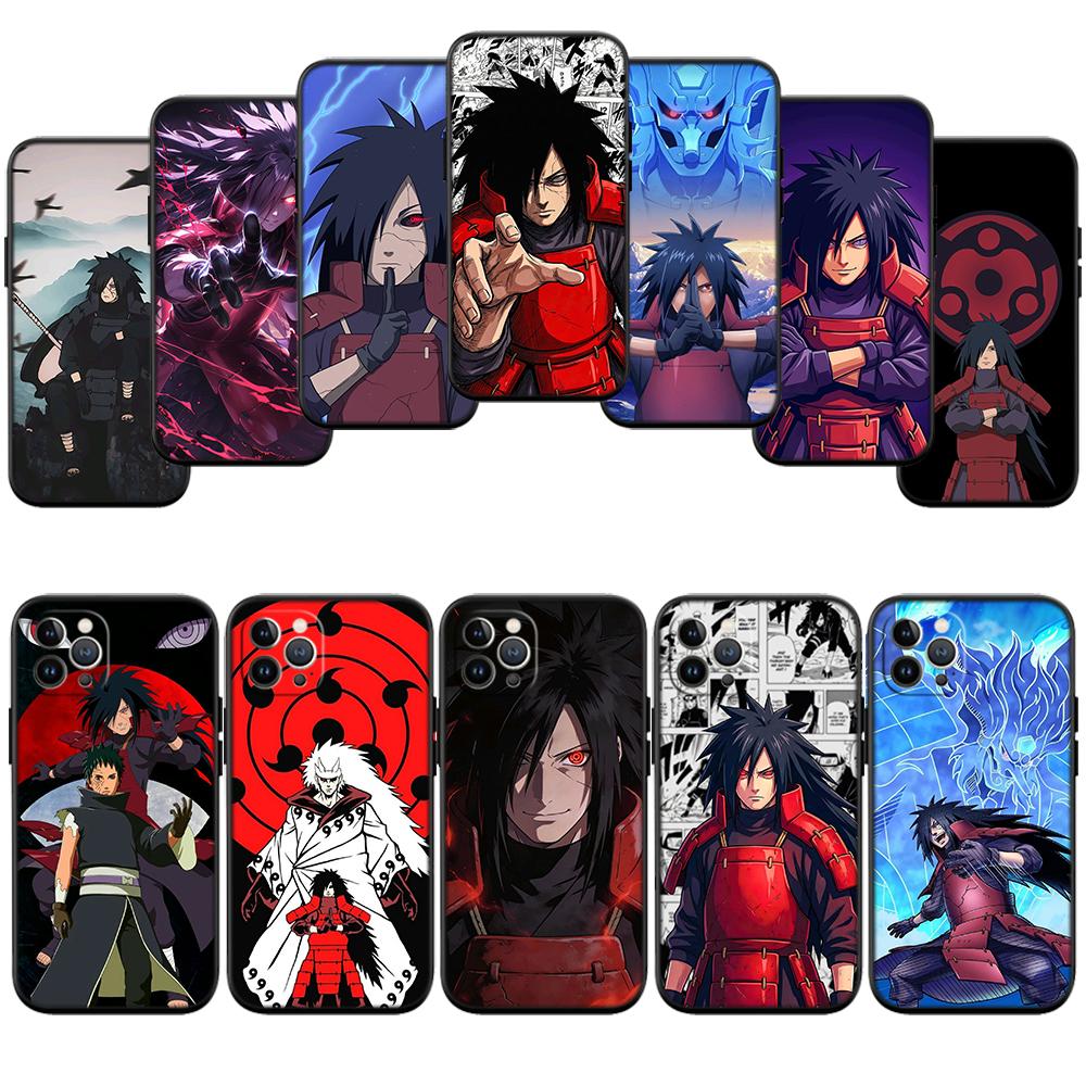 RA26 NARUTO Uchiha Madara Shell Phone Case for Samsung Galaxy Note 10 20 S23 S24 S25 Ultra FE Plus Edge Lite A02S A35 A07 A17