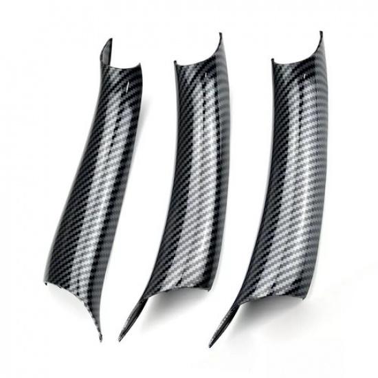 3PC For 2014-2018 BMW X5 X6 F15 F16 Interior Door Handle Armrest Pull Trim Cover