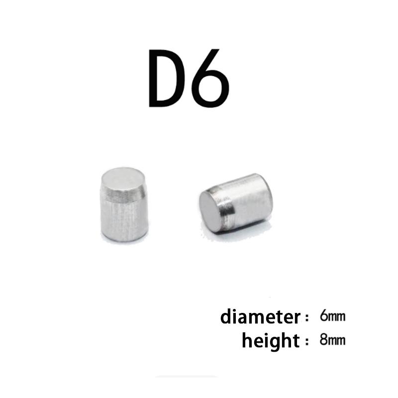100pc Aluminum particle waterway plug high temperature resistant plug mold water stop plug aluminum nail water transport plug