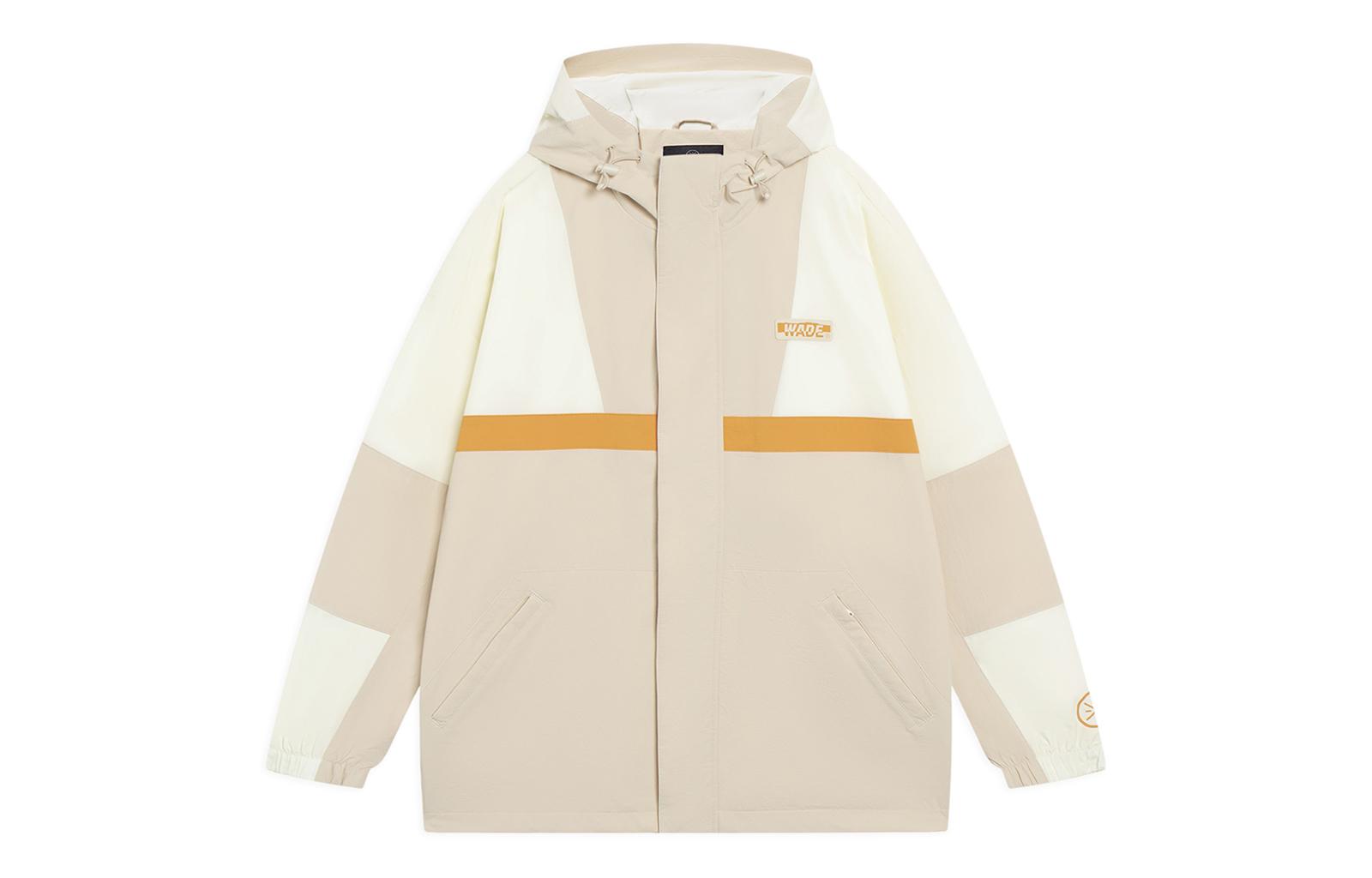 Li Ning Wade Collection Jacket Men s Cream White AFDT085-7 L