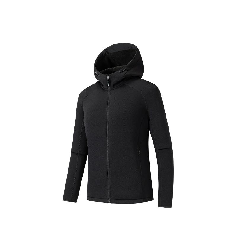 

Anta Модный Теплый С капюшоном Удобный Простой Универсальный Кардиган Женский свитер 162540706-3 S