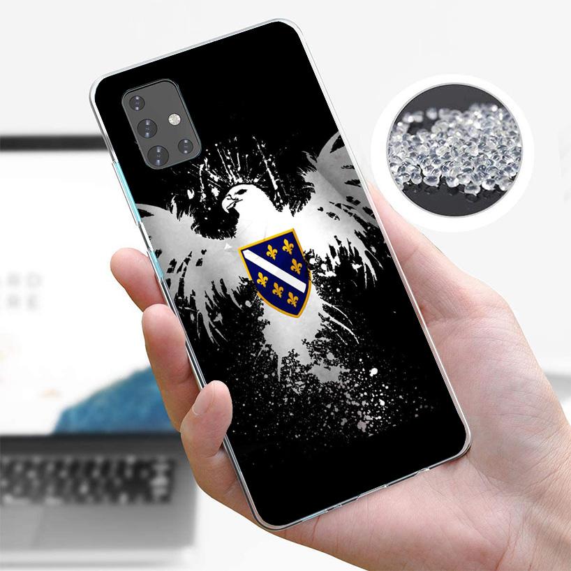 Bosnia And Herzegovina Flag Phone Case For Samsung Galaxy A52 A32 A22 A12 A02S A50S A30S A51 A31 AA71 Note 20 Ultra 10 S10 Plus