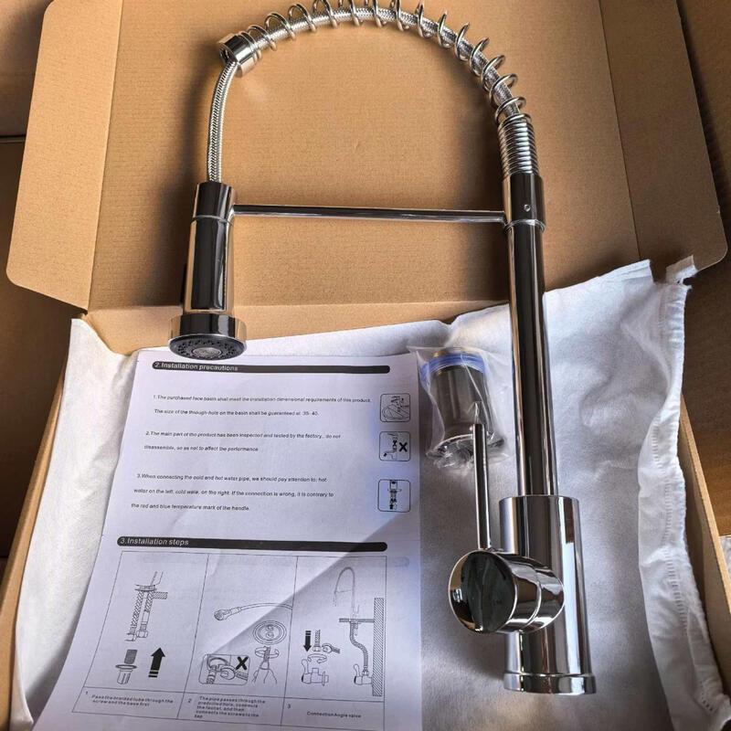 Handun Kitchen Faucet with Spring Spout