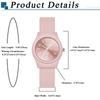 Waterproof Silicone Watch for Stylish Analog Display Quartz Watch Fashion Accessory Perfect Gift for or Day Cute, Women - Birthdays, Christmas,