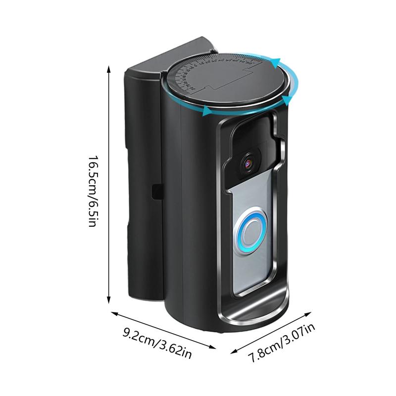 Doorbell Mount Adhesive Wireless Doorbell Camera Holder For Wall Renter Friendly Bracket Apartment Accessories For Housewarming