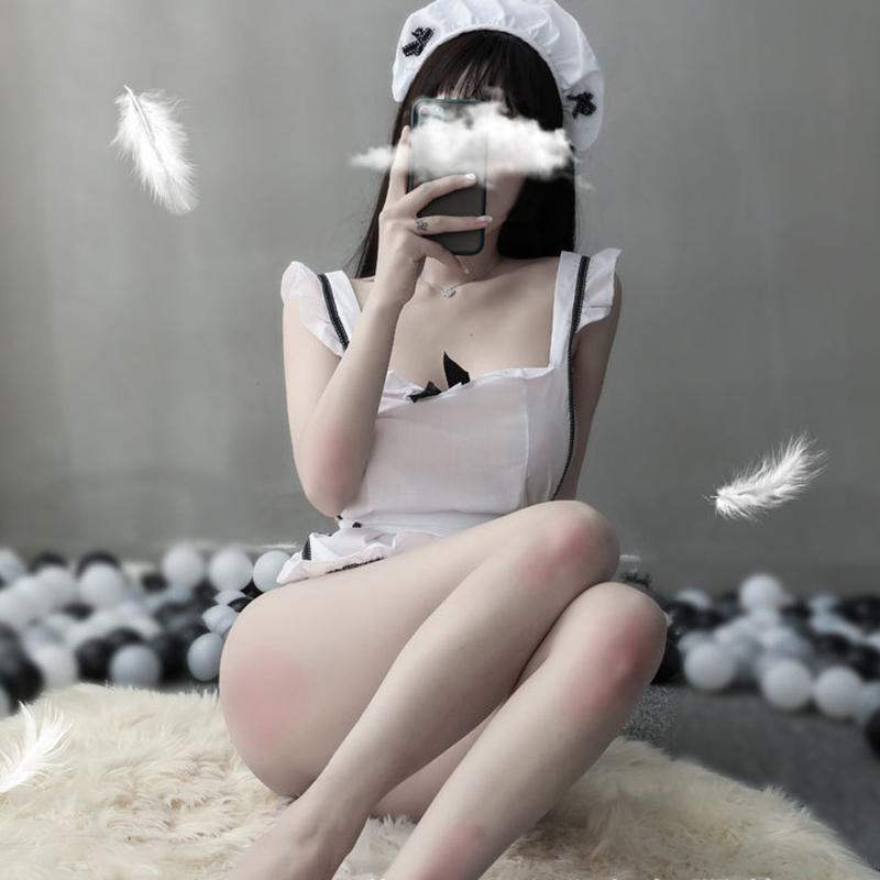 Sexy Lingerie Maid Hot Nightclub Princess Role Play Suit