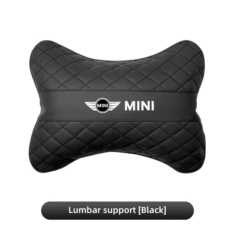 Kit de coussin de nuque et de soutien lombaire pour voiture Appui-tête automatique Pour MINI Cooper R56 F56 R50 JCW Cabrio Aceman Countryman Clubman Roadster Coupe