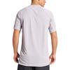 adidas Tennis3 Stripes SS25 T Shirt Men's Honor Gray JZ3490