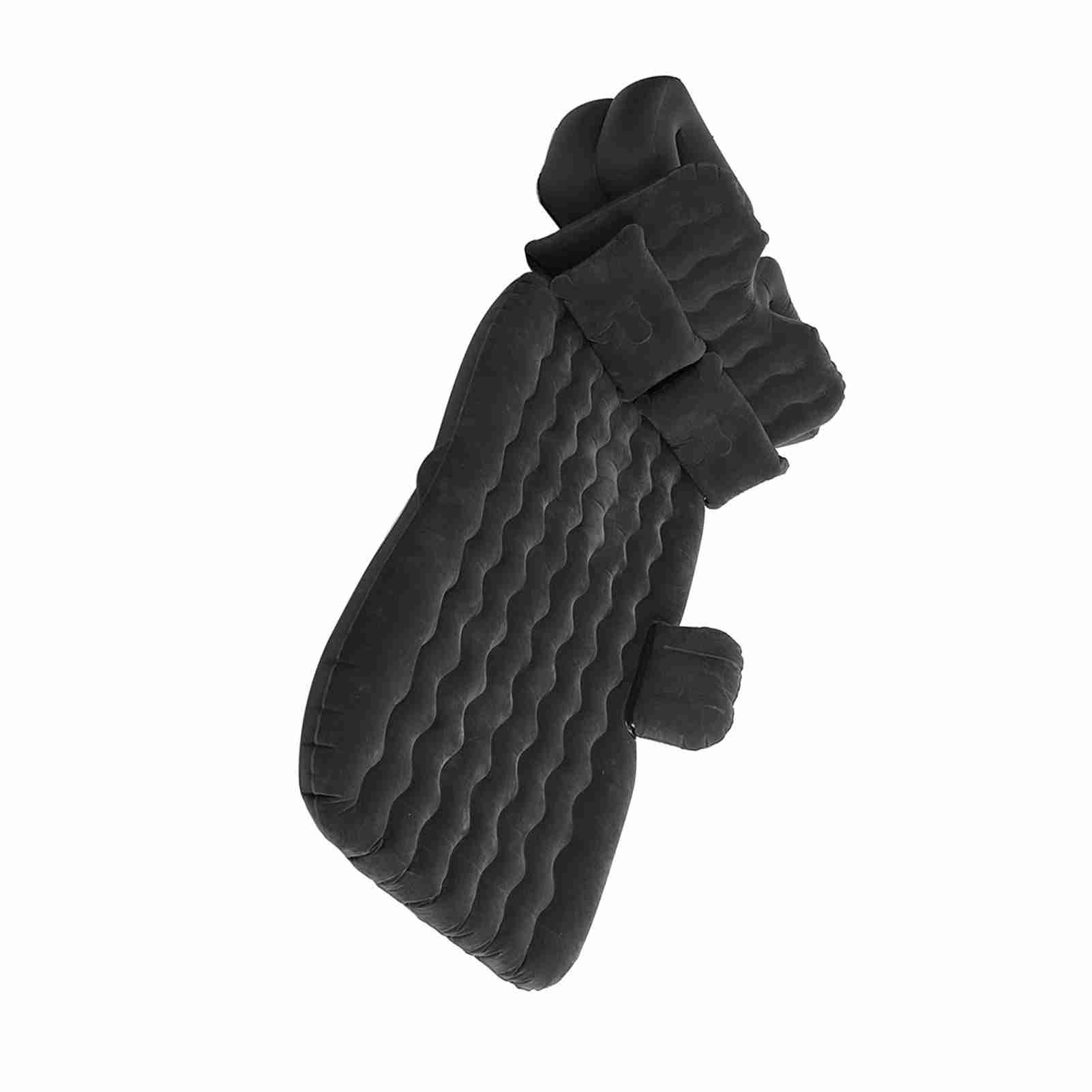 Надувной матрас кровать для дома, улицы, кемпинга, путешествий, авто задний сиденье Подушка для кровати(бежевый)