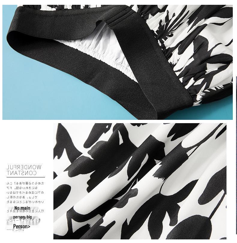 Elegant New Women's Summer A-line High-Waisted Double-Pleated Mulberry Silk Skirt