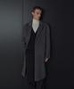 Musinsa Standard Cashmere Blend Oversized Single Coat [Medium Grey]