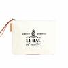 United Bamboo Ulb069_Print Clutch_Natural Beige