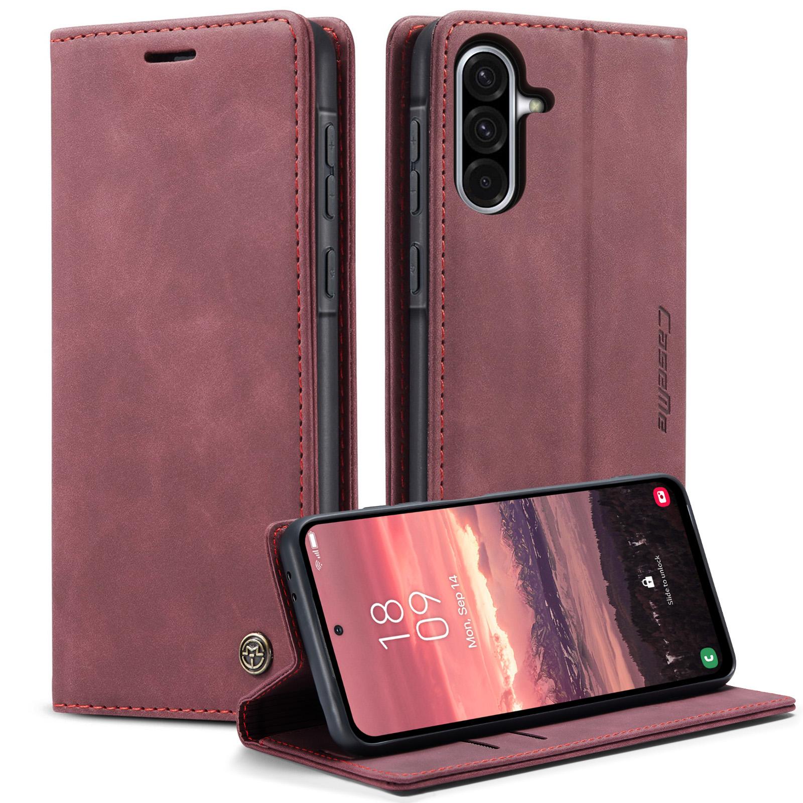 

Для Samsung Galaxy A36 5G Чохол CASEME Серії 013 Тримач для карток Підставка Шкіряний Чохол для телефону A