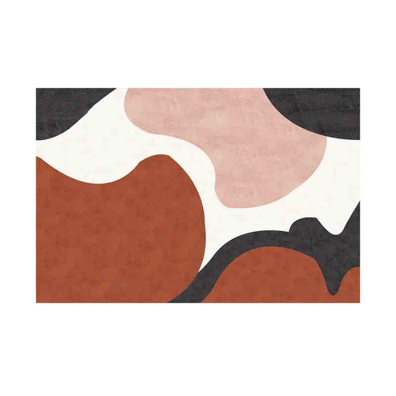 Modern Abstraction Carpets for Living Room Nordic Decor Home Decoration Bedside Rugs Non Slip Sofa Coffee Table Porch Floor Mat