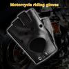 Herren Fingerlose Halbfinger Handschuhe Fahren Fitness Motorrad Radfahren Ziegenleder Männer Pu Lederhandschuhe Fäustlinge