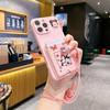 Applicable To Samsung S25 Mobile Phone Case NOTE20 Cute Minnie A56 Mickey Card A32 Pack Cartoon Lanyard Soft