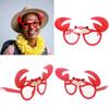 Funny Flipping Crab Glasses Frame Halloween Costume Accessories For Men Women Kid Adult Wedding Birthday Celebration