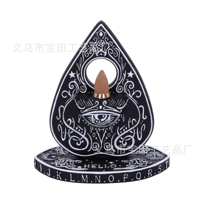 Neue Harzstatue Räuchergefäß Ornament Spirit Board Zeiger Räuchergefäß Dekoration Heimbüro Räuchergefäß Ornament Dekoration