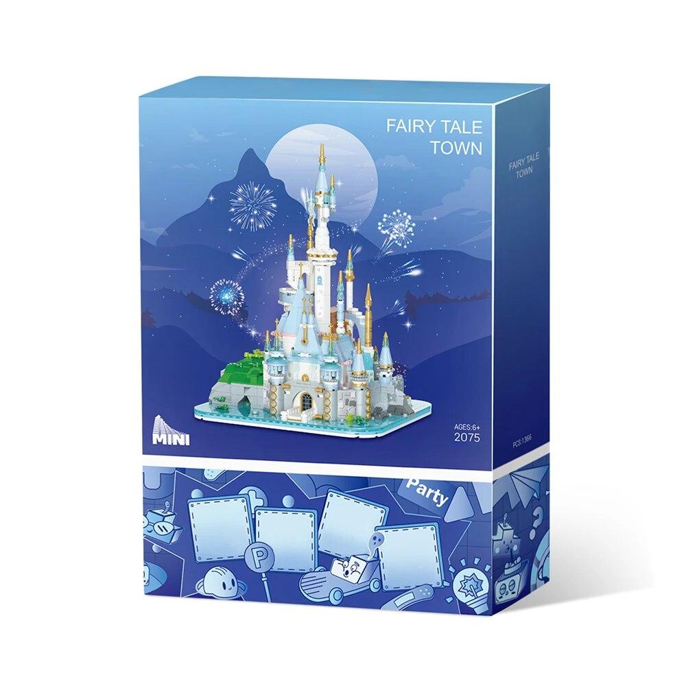 TOYLINX DIY Model 1366PCS Princess Castle Building Blocks Set Construction Set Bricks Assembly Toy for Kids and Adult with Box