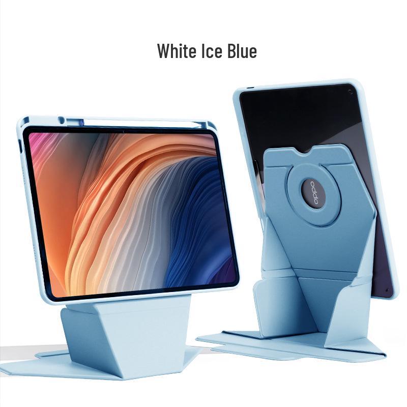 כיסוי עור אנכי ל-OPPO Pad 4 Pro/Pad 5 & OnePlus 2 Pro עם תמיכה בקיפול