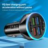 100W 8 Ports Car Charger Fast Charging Pd Qc3.0 Usb C Car Phone Charger