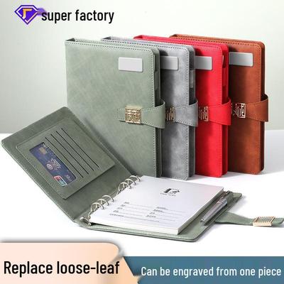 A5 Loose-Leaf Business Diary & Customizable Notebook Gift Set