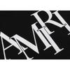 877 Amiri Letter Print Spring and Autumn Loose Plus Size Thin High-quality Cotton Hooded Couple Hoodie