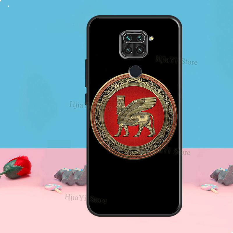 Lamassu Assyrian Winged Lion Case For Redmi Note 8 9 10 11 12 Pro Plus 10S 11S 12S Cover For Redmi 9C 10A 10C 12C Coque