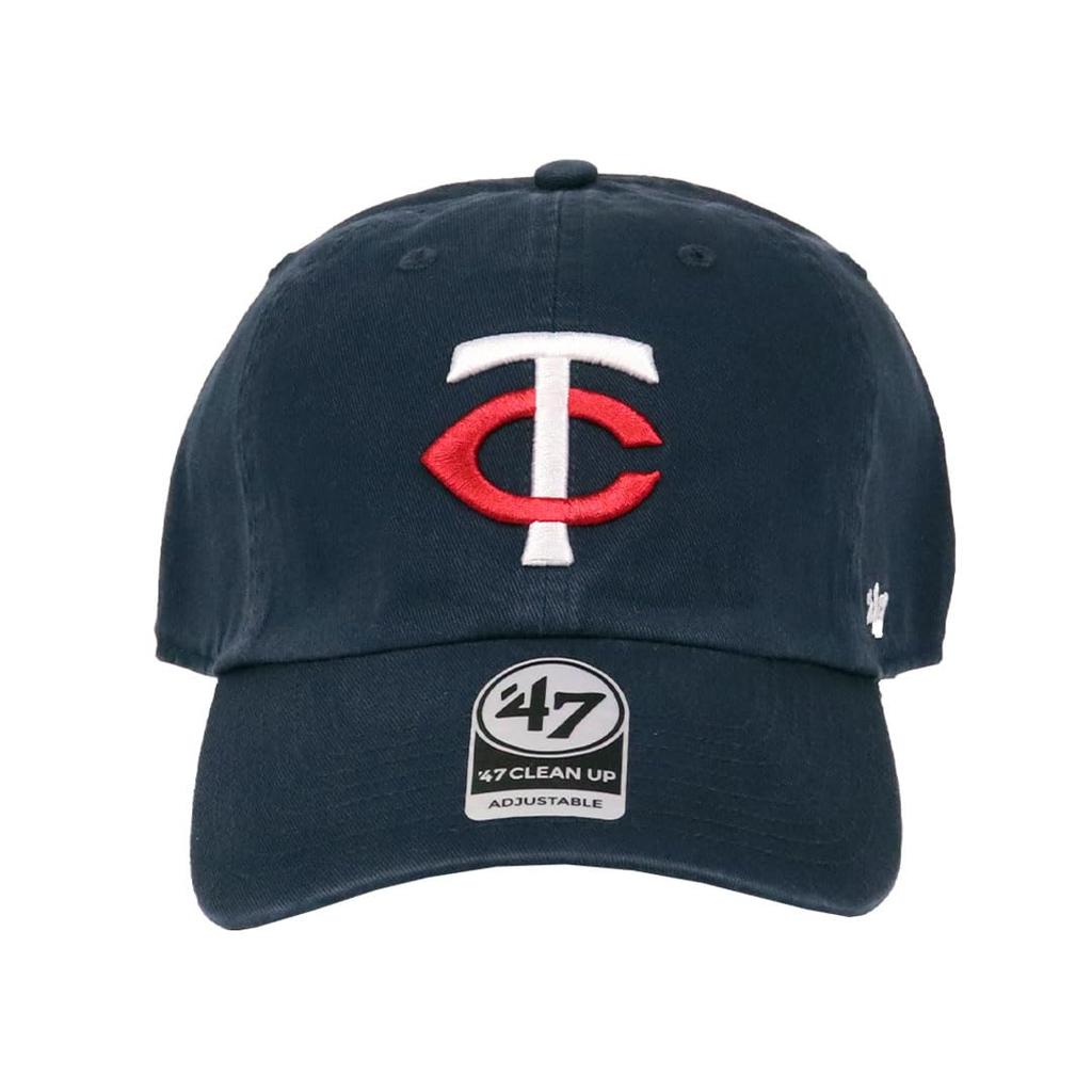 47 Kappe Minnesota Twins MLB Logo Clean Up Low Cap Marine B-RGW14GWS-NYG