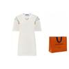 Louis Vuitton Zipper Sleeve T-Shirt Dress 1ABYGW