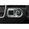 For Porsche Cayenne 2018-2022 Matte Silver Headlight Switch Control Frame Trim