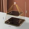 European Style 2-Tier Pyramid Storage Rack