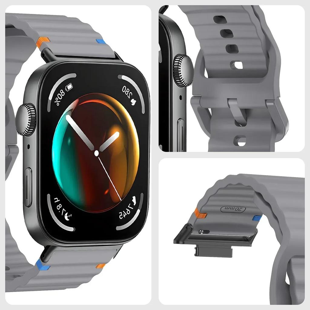 Silicone Strap For Huawei Watch Fit 4 4pro 3 Sports Watchband Replaceable Breathable Wristband For Huawei Fit 2 1Bracelet Correa