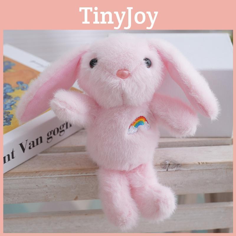 Rabbit Plush Toy Cartoon Animal Doll Keychain Backpack Pendant Gift Holiday