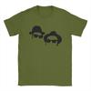 Elwood & Jake The Blues Brothers T-shirts pour hommes T-shirts de loisirs Manches courtes Col rond T-shirts en coton Imprimés Hauts