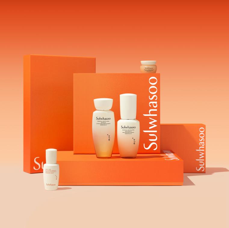 Sulwhasoo Essential Trial 2-Piece Kit (Jaumsoo EX 75 Ml + Jaumeyak EX 60 Ml)