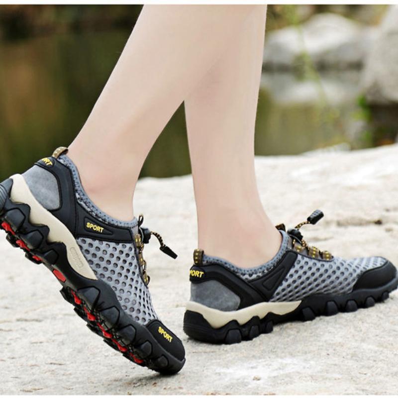 Sandals Men's Sweat Absorbing Deodorant-proof  Shoes Men's Outdoor Sports Hiking Shoes Summer Men's Shoes Breathable  Shoes