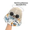 Detachable Baby Hat Adjustable Baseball Cap New Children's Sunglasses Hat  Summer Spring