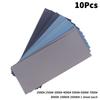 5/6/8/10/18/24Pcs Sandpaper 2000 2500 3000 5000 7000 Mixed Grits Sand Paper Water/Dry Sanding Paper Abrasive Tool