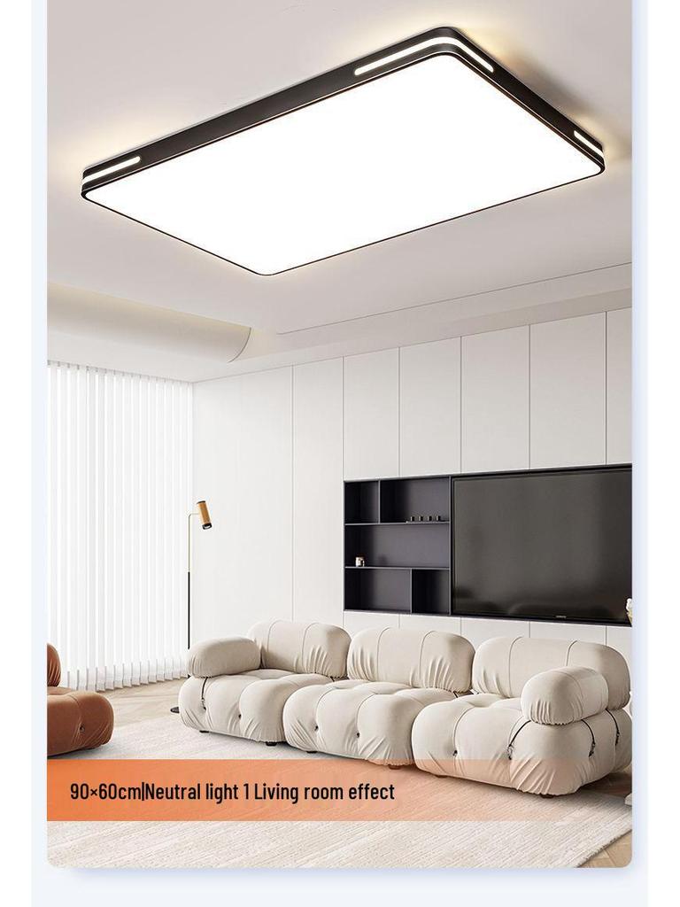 LED Ceiling Light: Ultra-Thin, Modern Round Lighting for Living Room, Bedroom, Dining, and Study Rooms